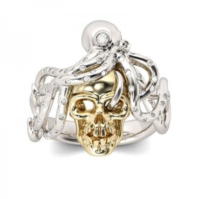skull wedding ring