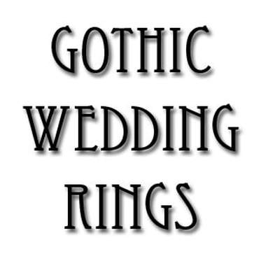 Gothic Wedding Rings