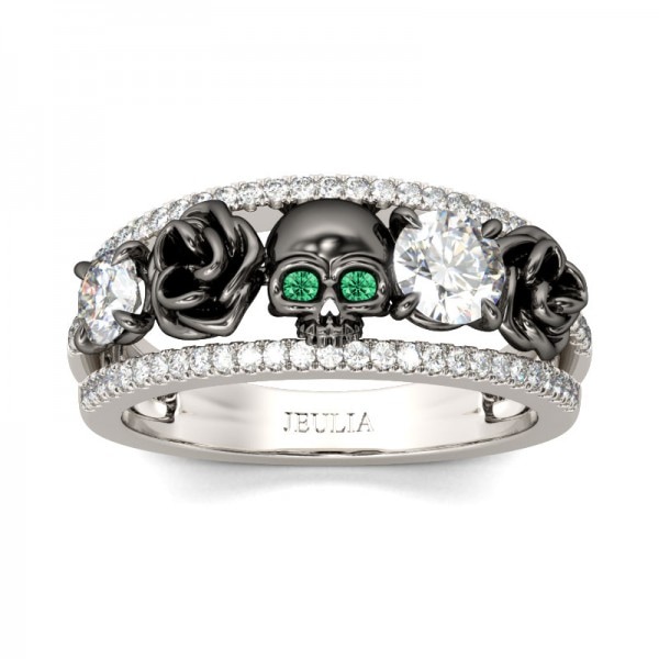 Skull Wedding Ring