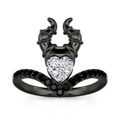 Gothic wedding ring